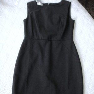 Talbots new classy "LBD" black dress size 2.  Details shown in pics.  $169/tag